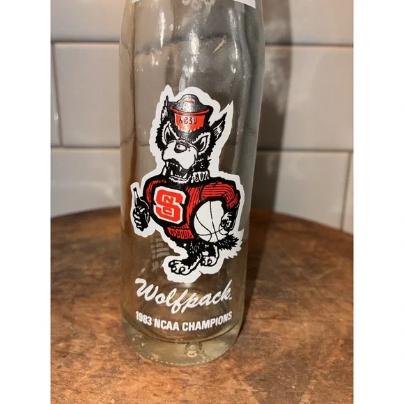 NC State 1983 NCAA Champs Coke Bottle Basketball - Picture 5 of 6